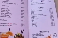 Longdrinks - Juliette & Holger Getränkekarte