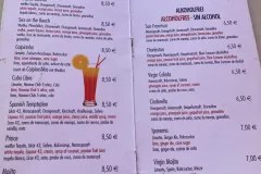 Cocktails - Juliette & Holger Getränkekarte