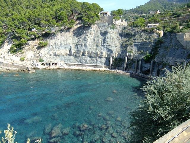 Cala Banyalbufar Bucht Mallorca