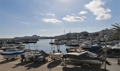 Der Hafen von Cala Ratjada