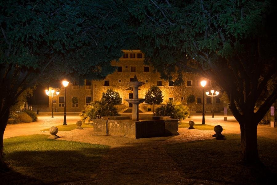 Kloster Lluc bei Nacht