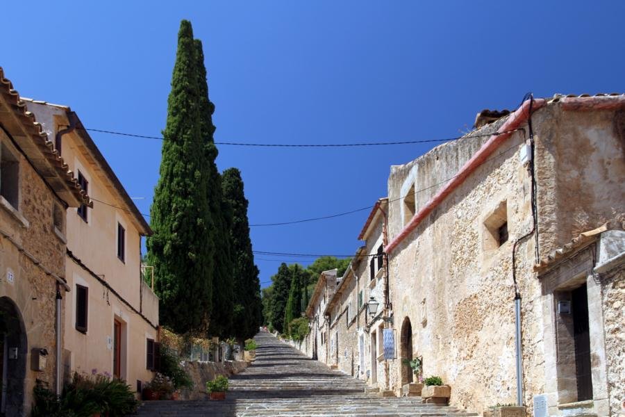 Treppe in Pollenca