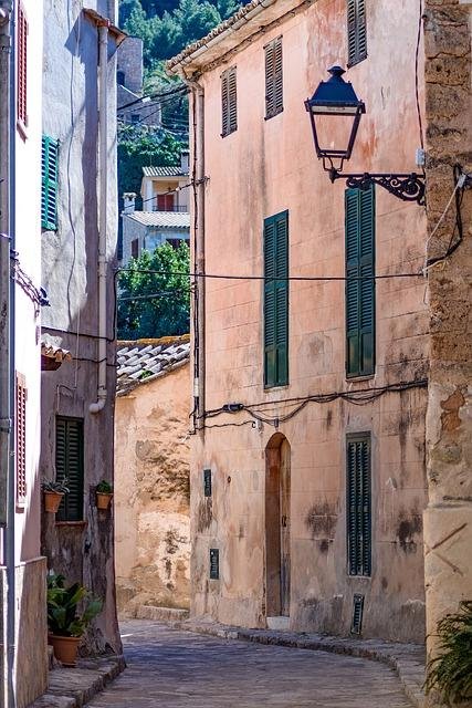EIne Gasse in Estellencs