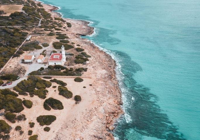 Leuchtturm am Cap ses Salines