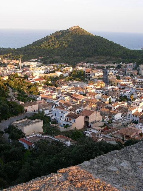 Capdepera von oben