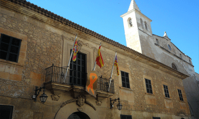 Das Rathaus von Manacor