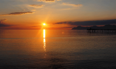 Sonnenaufgang am Platja de Muro Vorschau