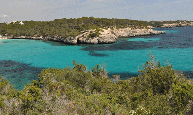 Die Bucht von S`Amarador (Santanyi)