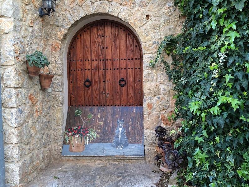 Hauseingang in Alaró