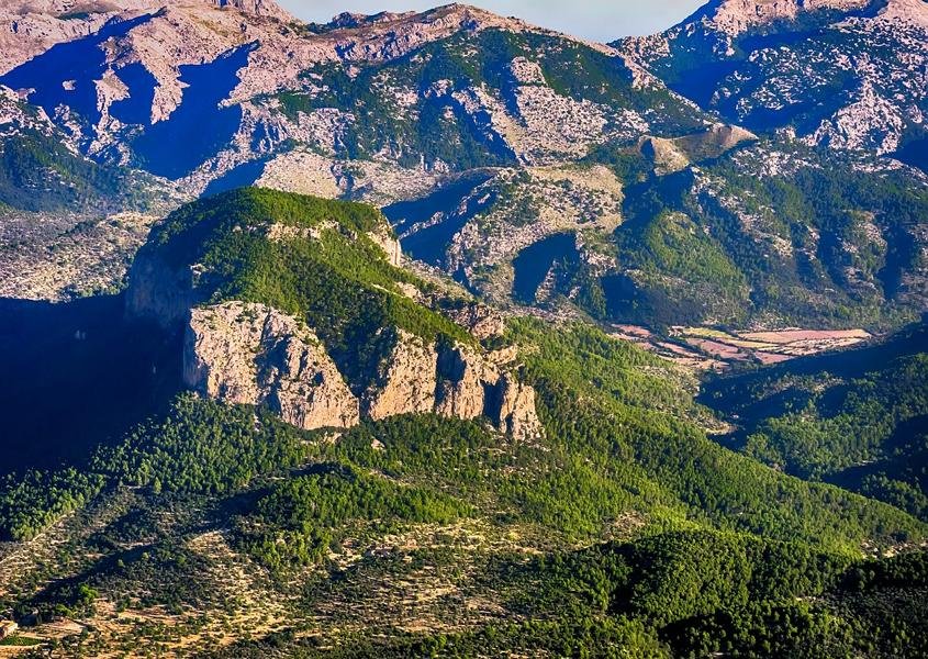 Einer der Berge bei Alaró