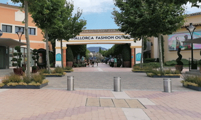 Mallorca Fashion Outlet Eingang