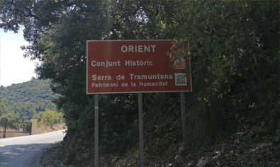 Orient Ortsschild