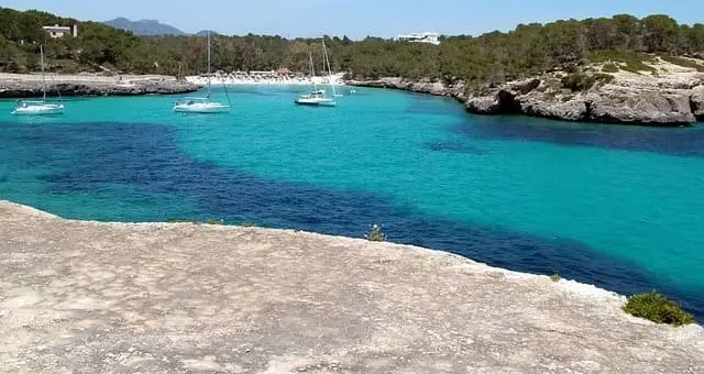 Blick auf Cala Mondragó