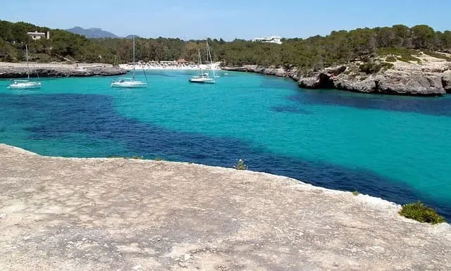 Blick auf Cala Mondragó