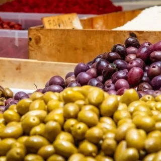 Markt in Alcúdia Oliven