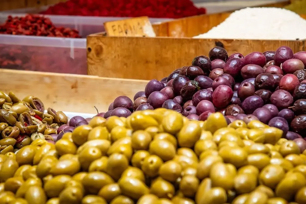 Markt in Alcúdia Oliven
