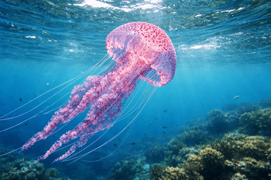 Wann ist Quallenzeit auf Mallorca? Gefährliche Qualle Pelagia Noctiluca