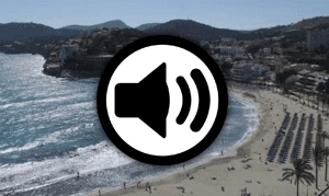 Laute Musik Paguera Strand